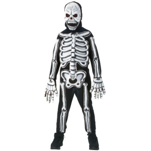 Kid's 3D Skeleton Costume - SMALL