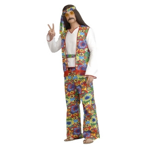 Adult Hippie Man Costume - X-LARGE