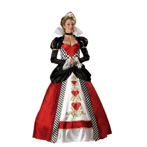 Women's Elite Queen of Hearts Costume - LARGE