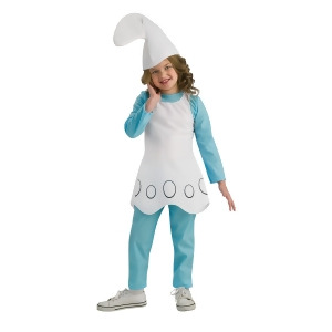 Smurfette Costume for Girls - LARGE