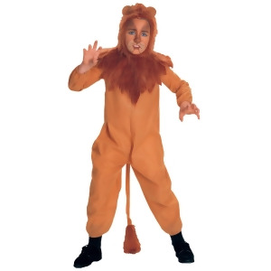 Kid's Wizard of Oz Cowardly Lion Costume - MEDIUM