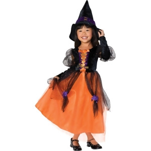 Girl's Pretty Witch Costume - MEDIUM