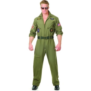 Top Gun Flight Suit Men's Costume - X-LARGE