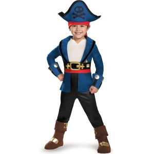 Jake And The Neverland Pirates Jake Deluxe Costume for Toddler - 3T-4