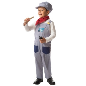 Children's Thomas And Friends Conductor Play Box Set Costume for Kids - SMALL