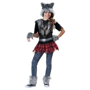 Wear Wolf Costume Girls - SMALL