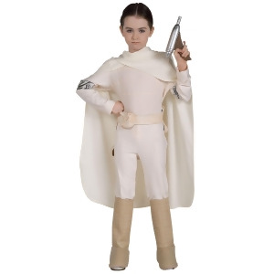 Girl's Deluxe Padme Amidala Star Wars Costume - MEDIUM