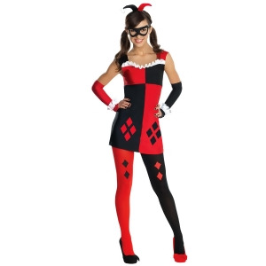 Dc Comics Harley Quinn Tween Costume for Kids - MEDIUM