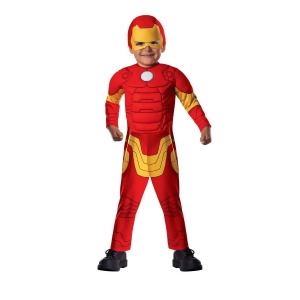 Avengers Assemble Iron Man Costume for Toddler - TODDLER