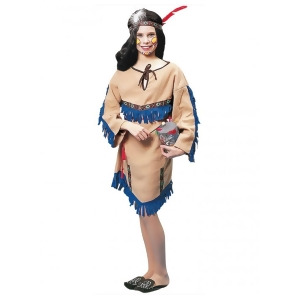 Girl's Native American Costume - MEDIUM