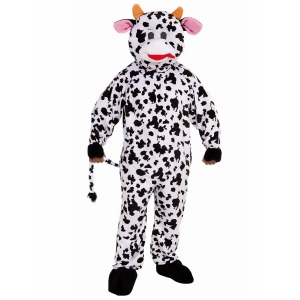 Cow Mascot Costume for Adults - STANDARD
