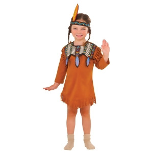 Indian Maiden Costume Toddler - 3T-4