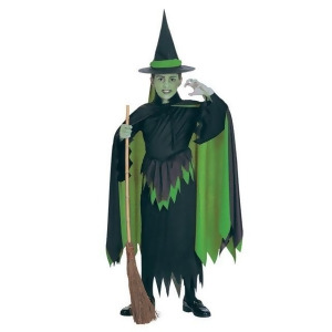 Girl's Wicked Witch Costume - MEDIUM