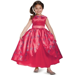 Disney's Elena of Avalor Ball Gown Deluxe Costume for Kids - SMALL