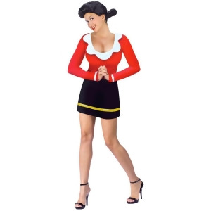 Women's Sexy Olive Oyl Costume - MED-LARGE