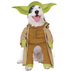 Yoda Star Wars Costume for Pets - MEDIUM