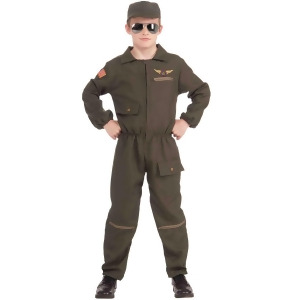 Fighter Jet Pilot Costume for Kids - LARGE