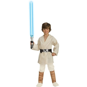 Boy's Luke Skywalker Star Wars Costume - MEDIUM