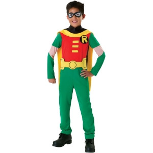 Kid's Teen Titans Robin Costume - MEDIUM