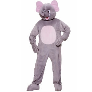 Plush Elephant Costume Adult - STANDARD
