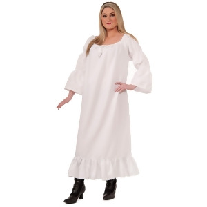 Plus Size Adult Plus Size Medieval Chemise Costume - PLUS