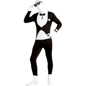 Tuxedo Skin Suit Costume for Adults - LARGE