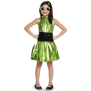 Power Puff Buttercup Deluxe Girl's Costume - Medium