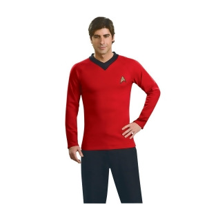 Men's Deluxe Star Trek Classic Red Shirt - SMALL
