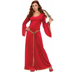 Adult Ruby Sorceress Renaissance Costume - STANDARD