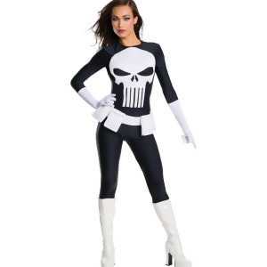 Adult Marvel Sexy Punisher Sexy Costume - X-SMALL