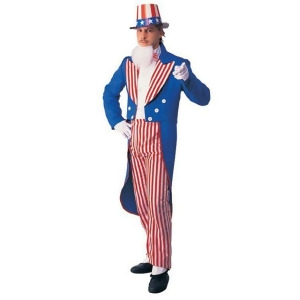 Adult Uncle Sam Costume - X-LARGE