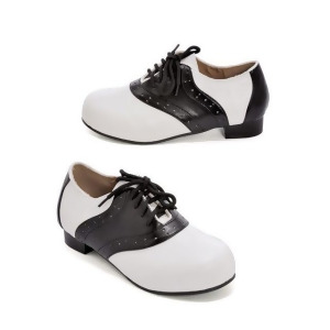 Kid's Black and White Saddle Shoes - SMALL