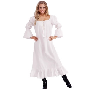 Womens Medieval Lady Chemise Adult Gown - STANDARD