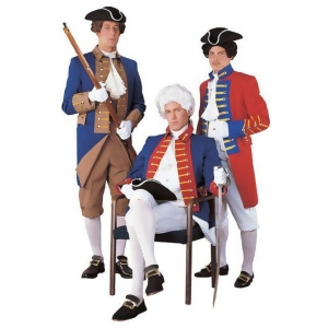 Patriotic Regency Collection Red White and Blue Soldier Costume for Men - X-LARGE