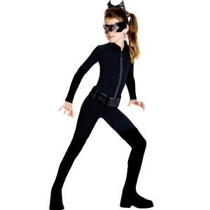 Catwoman Tween Girl's Costume - SMALL