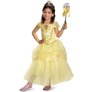 Disney's Beauty and the Beast Belle Deluxe Costume for Kids - SMALL