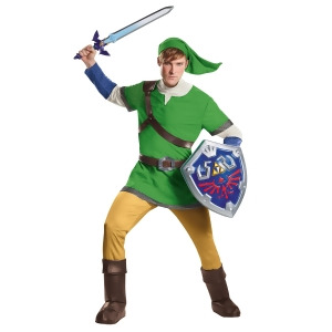 Adult The Legend of Zelda Link Deluxe Costume - XX-LARGE