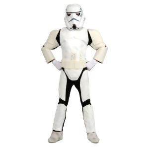 Boy's Deluxe Storm Trooper Star Wars Costume - LARGE