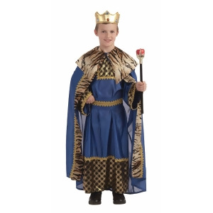 King of the Kingdom Boy's Deluxe Costume - MEDIUM
