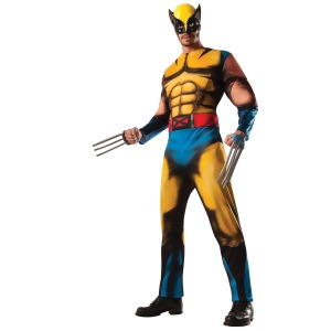 Wolverine Adult Classic Muscle Costume - STANDARD