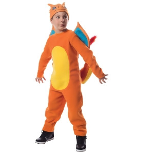 Pokemon Charizard Costume for Kids - SMALL