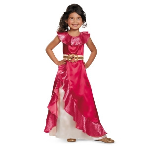 Disney's Elena of Avalor Classic Adventure Dress Costume for Toddler - X-SMALL