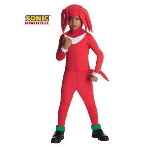 Knuckles Sonic the Hedgehog Costume for Kids - LARGE