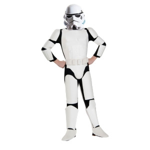 Star Wars Stormtrooper Deluxe Costume for Boys - S