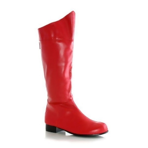 Adult Red Super Hero Boots - SMALL