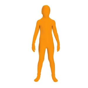 Kids Unisex I'm Invisible Orange Suit Costume - LARGE