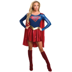 Adult Supergirl Tv Costume - MEDIUM