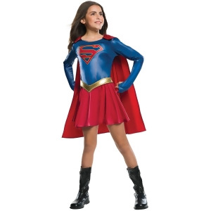 Supergirl Tv Show Costume for Kids - SMALL-MED
