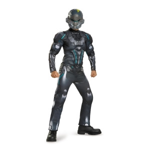 Halo Spartan Locke Classic Muscle Chest Costume for Kids - MEDIUM