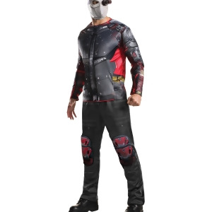 Adult Suicide Squad Deadshot Costume - STANDARD